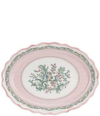 Southern Living Norah Collection Scallop Oval Platter | Dillard's | Dillard's