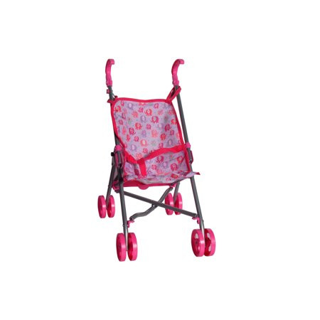 Dream Collection 23"" Pretend Play Baby Doll Stroller - Pink | Walmart (US)