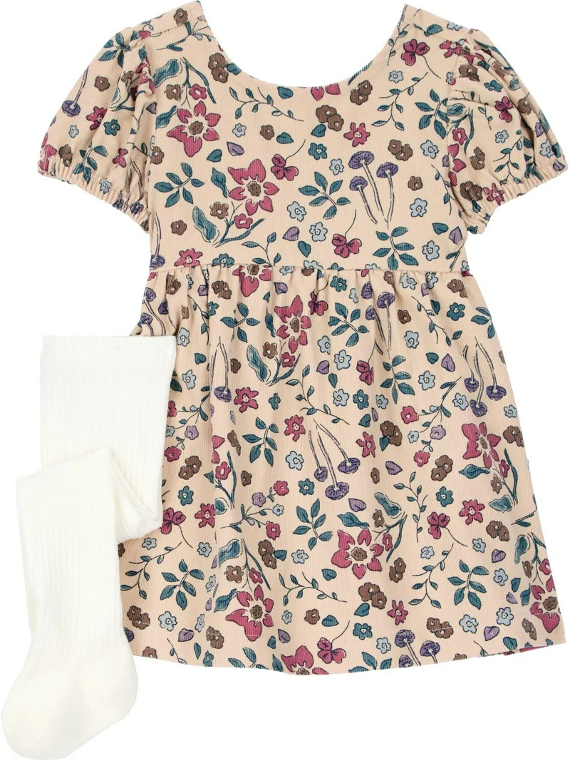 Carter's Child of Mine Baby Girl Dress Set, 2-Piece, Sizes 0/3-24 Months | Walmart (US)