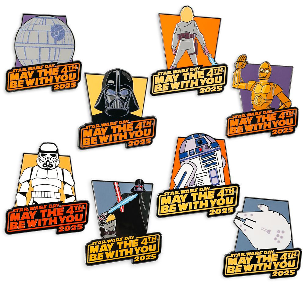 Star Wars Day ''May the 4th Be With You'' 2025 Mystery Pin Blind Pack – 2-Pc. – Limited Rele... | Disney Store