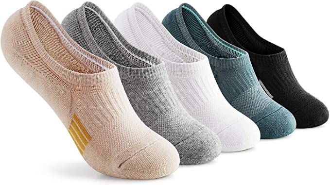 Gonii Womens No Show Socks Athletic Ankle Socks Cushioned Running Low Cut 5-8 Pairs | Amazon (US)