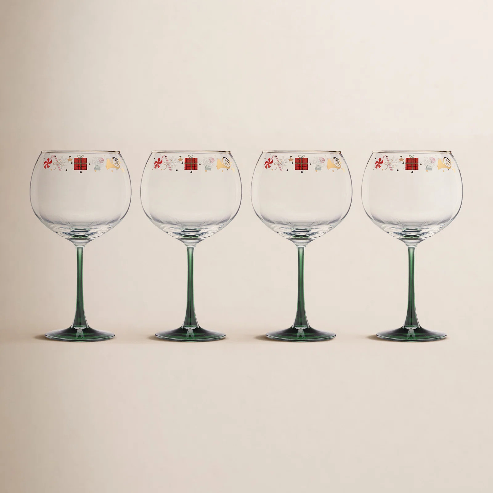 Lenox Nutcracker Ballet Balloon Wine Glasses, Set of 4 | Wayfair North America