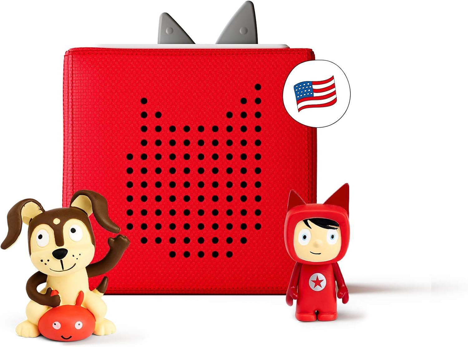 Toniebox Starter Set Red + Playtime Action - Educational Musical Toy for Boys and Girls - Imagina... | Amazon (US)