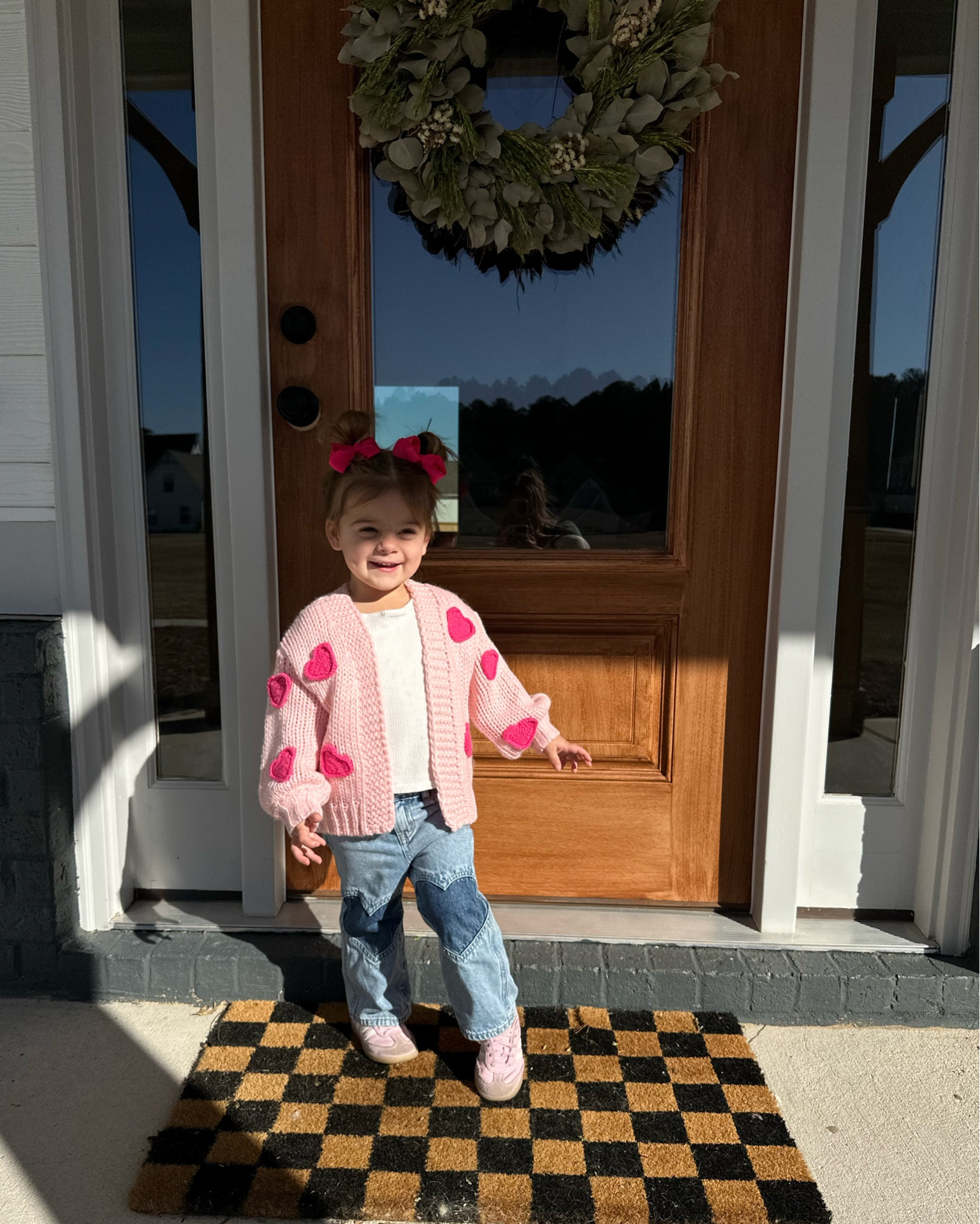 My sweet little Valentine 💖

Tullahbee | heart sweater for kids | toddler heart sweater | toddler girl clothes | toddler style | pink toddler fit | mommy and me | gap | toddler sambas | pink sambas | kids sambas | kids pink sambas 

#LTKBeauty #LTKKids #LTKFamily