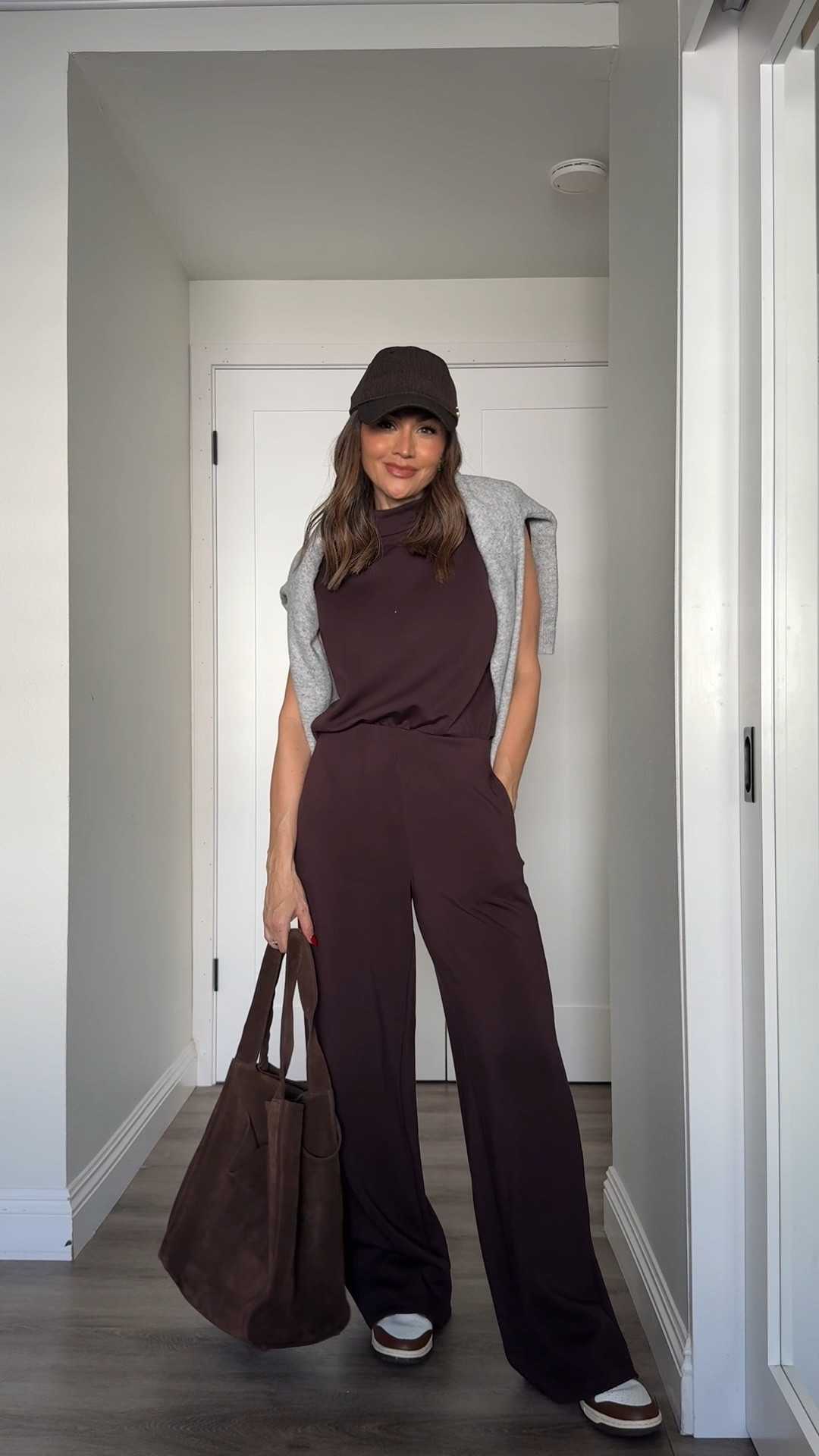 Loungewear but make it chic + elevated 🤌🏻🤎
Wearing small in jumpsuit 

#LTKU #LTKgrwm #LTKootd