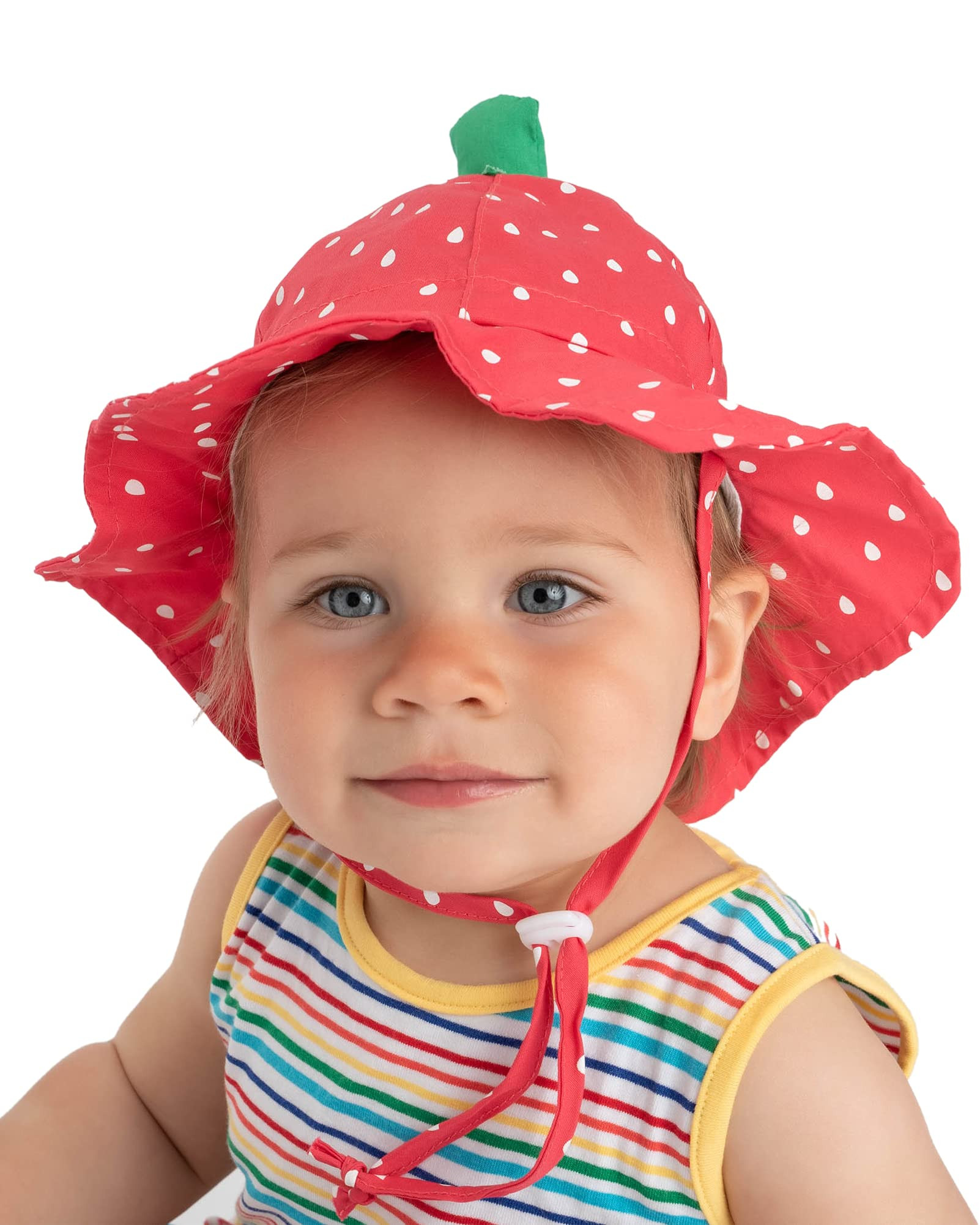 Baby Sun Hat | UPF 50+ Sun Protection All-Day Adjustable Infant 100% Cotton Bucket Hat for Head, ... | Amazon (US)