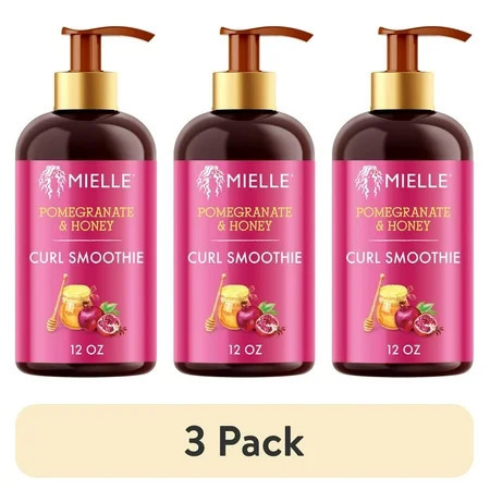 (3 pack) Mielle Pomegranate and Honey Curl Smoothie 12 fl. oz. | Walmart (US)