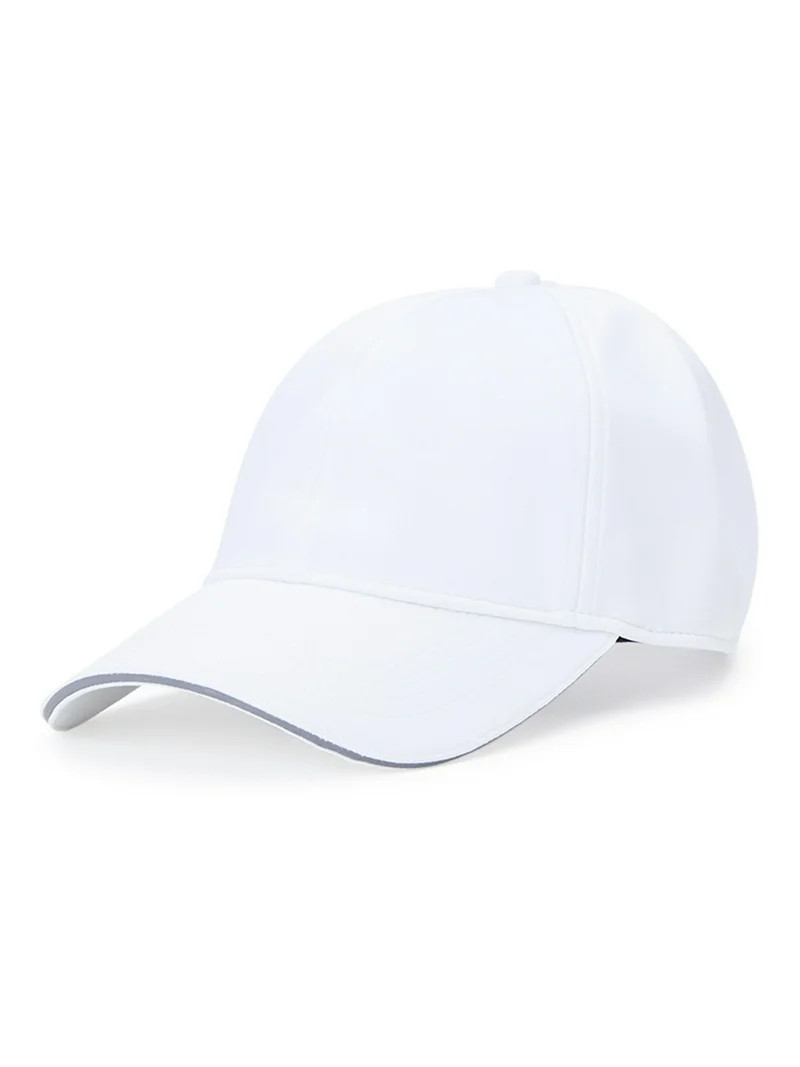 Athletic Works Women's Blank Nylon Ponytail Hat Arctic White | Walmart (US)
