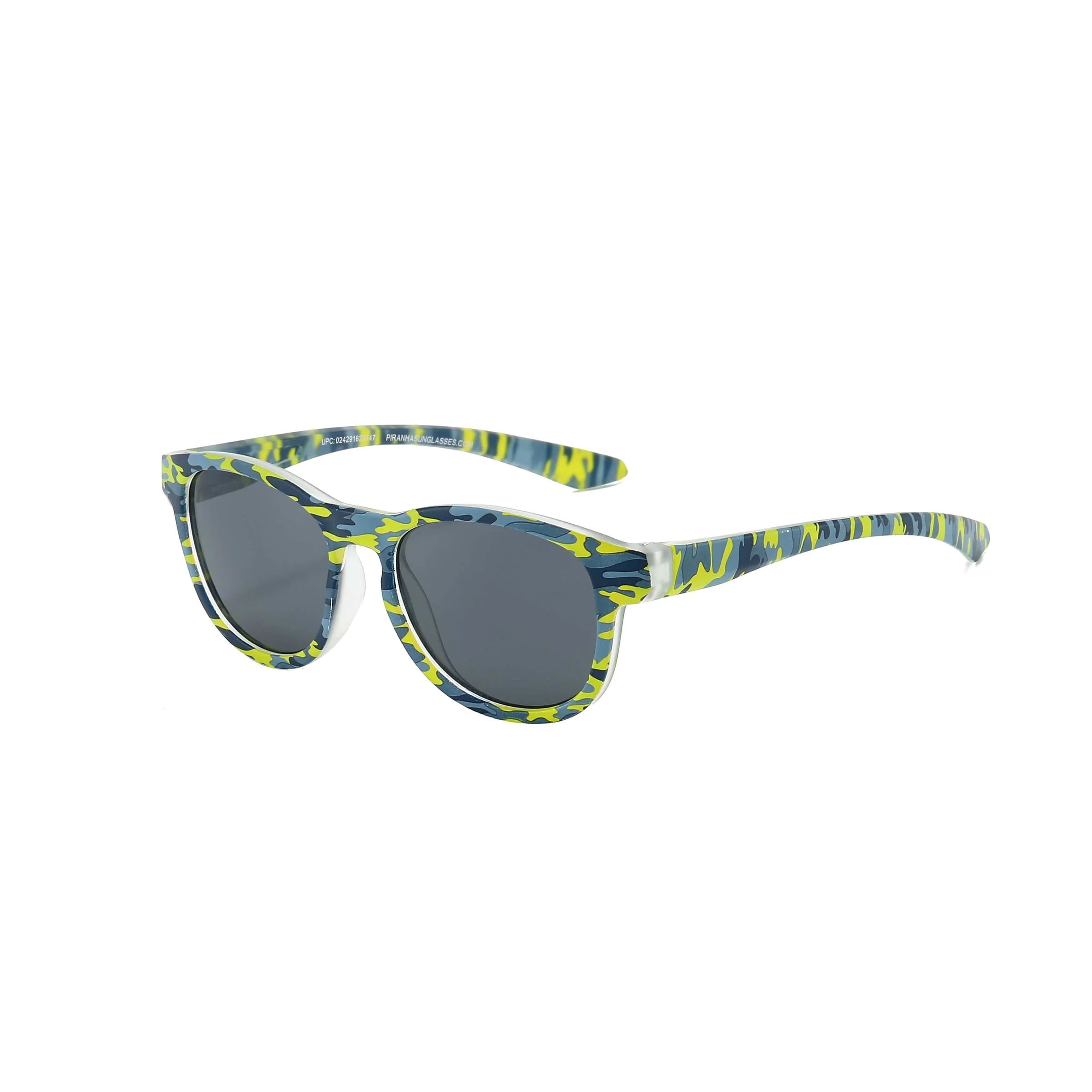 Piranha Eyewear Asher Camo Sunglasses for Kids Ages 4-10 | Walmart (US)