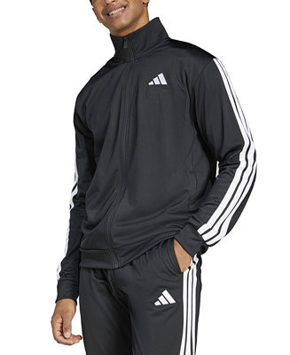 Men's 3 Stripes Tricot Regular Track Jacket | Macy's