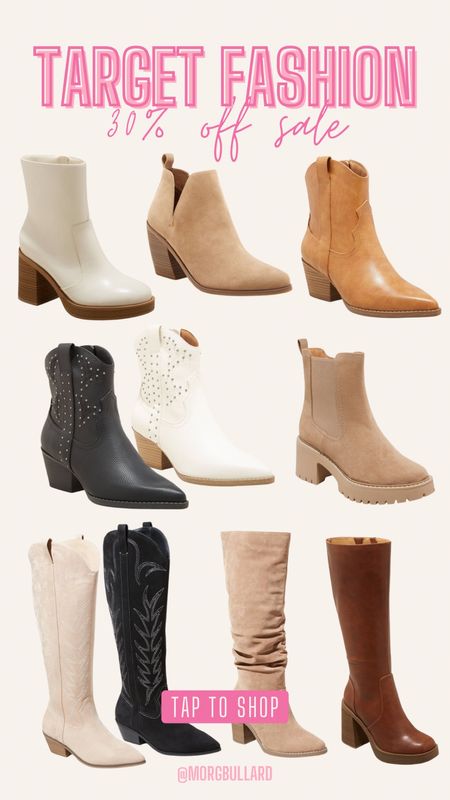 Target Fashion | Target Outfits | Fall Boots | Fall Booties 

#LTKshoecrush #LTKsalealert #LTKfindsunder50