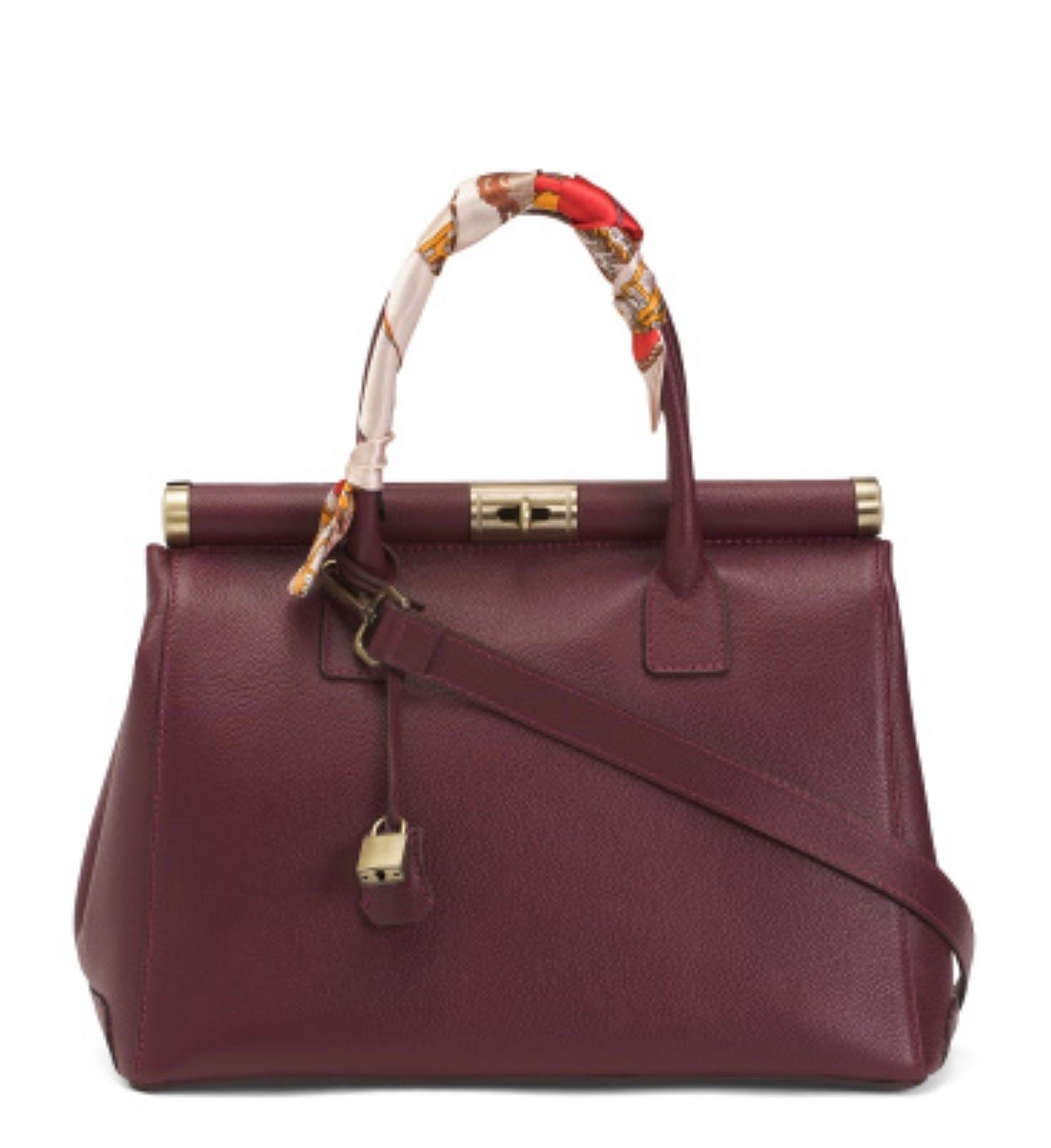 Deals on Winter handbag 
VIOLA CASTELLANI
Made In Italy Leather Metal Top Frame Satchel With Scarf Handle





#LTKGiftGuide #LTKOver40 #LTKSaleAlert