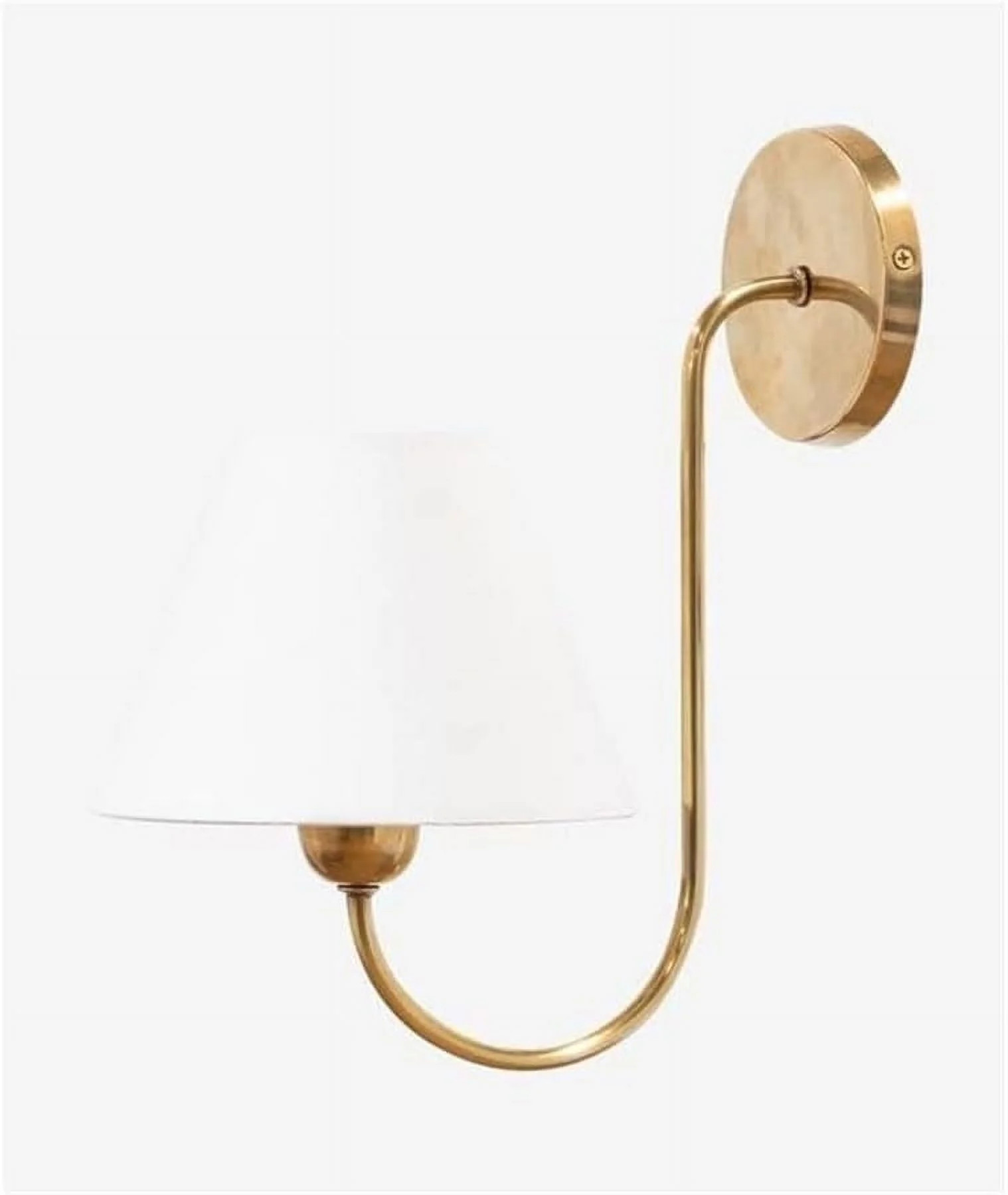 Wall Light fixtures Single Swoop Sconce, Wainwright Single Swoop Sconce (Brass) (Color : Brass) -... | Walmart (US)