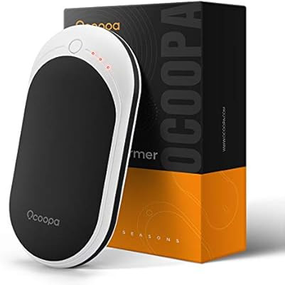 OCOOPA Hand Warmers Rechargeable, 5200mAh Electric Portable Pocket Hand Warmer/Power Bank, Great ... | Amazon (US)