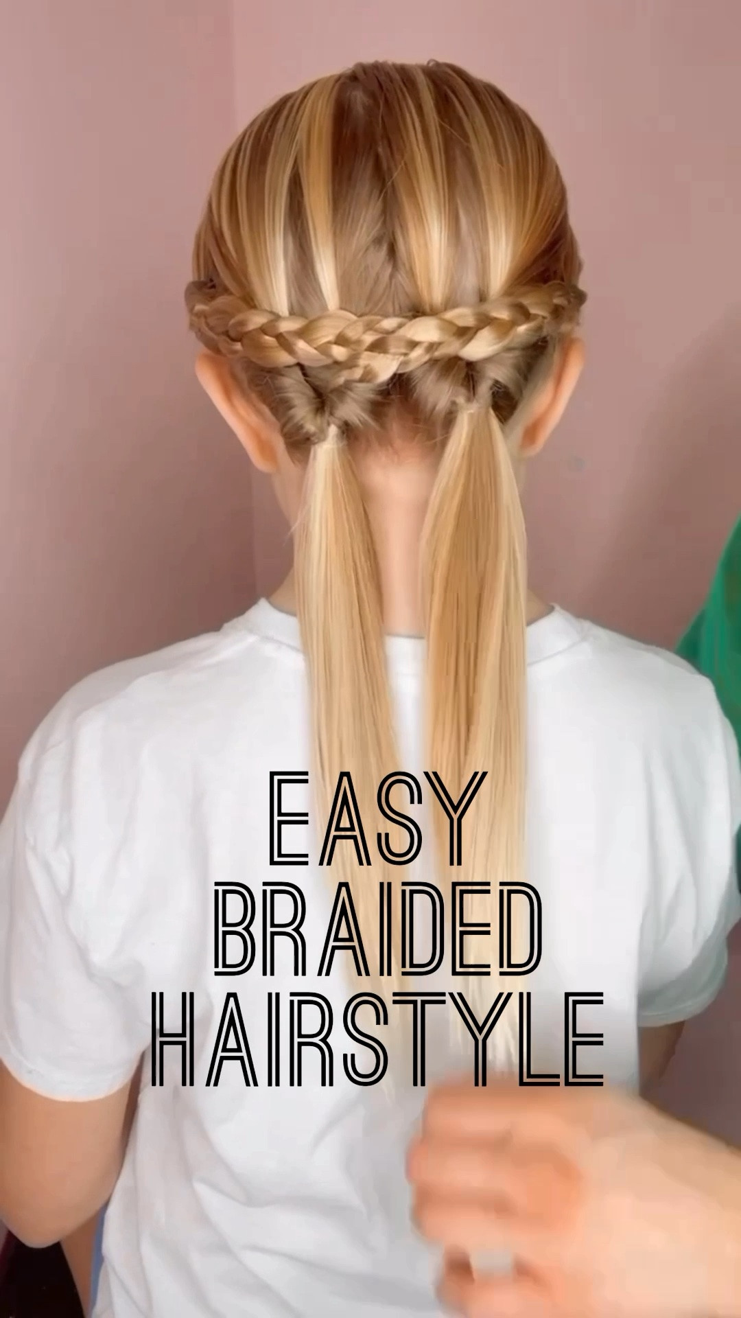 EASY BRAIDED HAIRSTYLE 🩷 This is such a cute hairstyle. One of my faves! I’m sharing some of my favorite hair products with you, too! Make￼ sure you follow us for daily hairstyles!

#LTKBeauty
