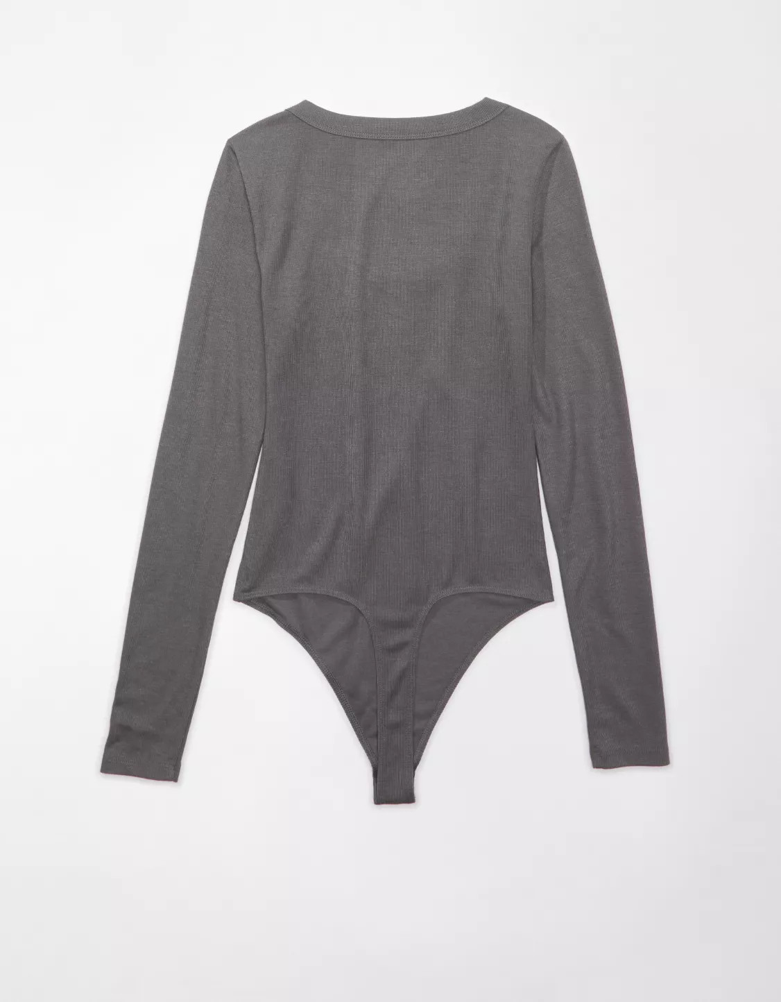 AE Long-Sleeve Scoop Bodysuit | American Eagle Outfitters (US & CA)