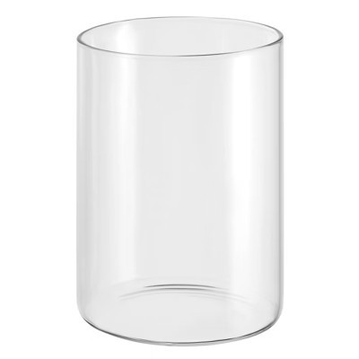 Unique Bargains High Borosilicate Glass Wear Resistant Clear Cylinder Vase 4.7"x3.3" | Target