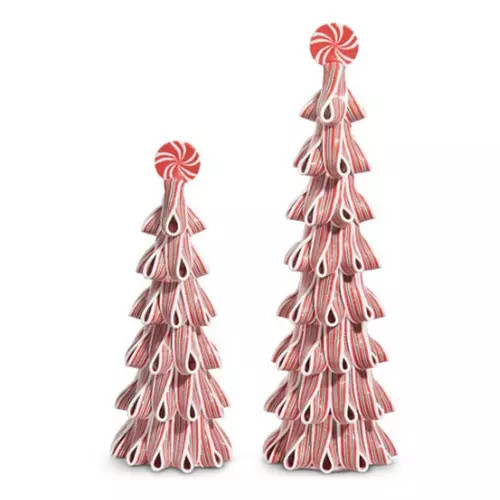 RAZ Imports Red and White Ribbon Candy Trees | Scheels Sports