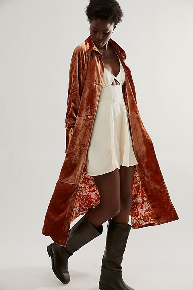 Adele Velvet Duster | Free People (Global - UK&FR Excluded)