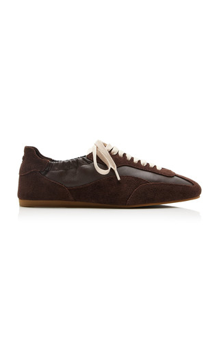 Eden Elasticized Leather Sneakers | Moda Operandi (Global)