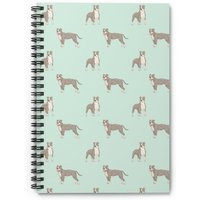 Pit Bull Notebook, Dog Spiral Notepad, Journal, Veterinarian Graduation Gift, Gift For Coworker, Pittie Mom Gifts | Etsy (US)