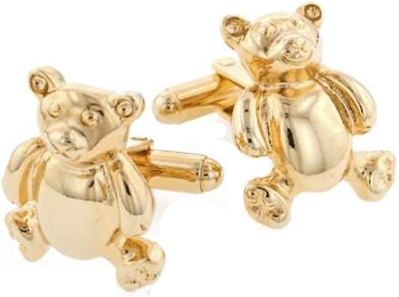Gold Teddy Bear Cufflinks | Amazon (US)