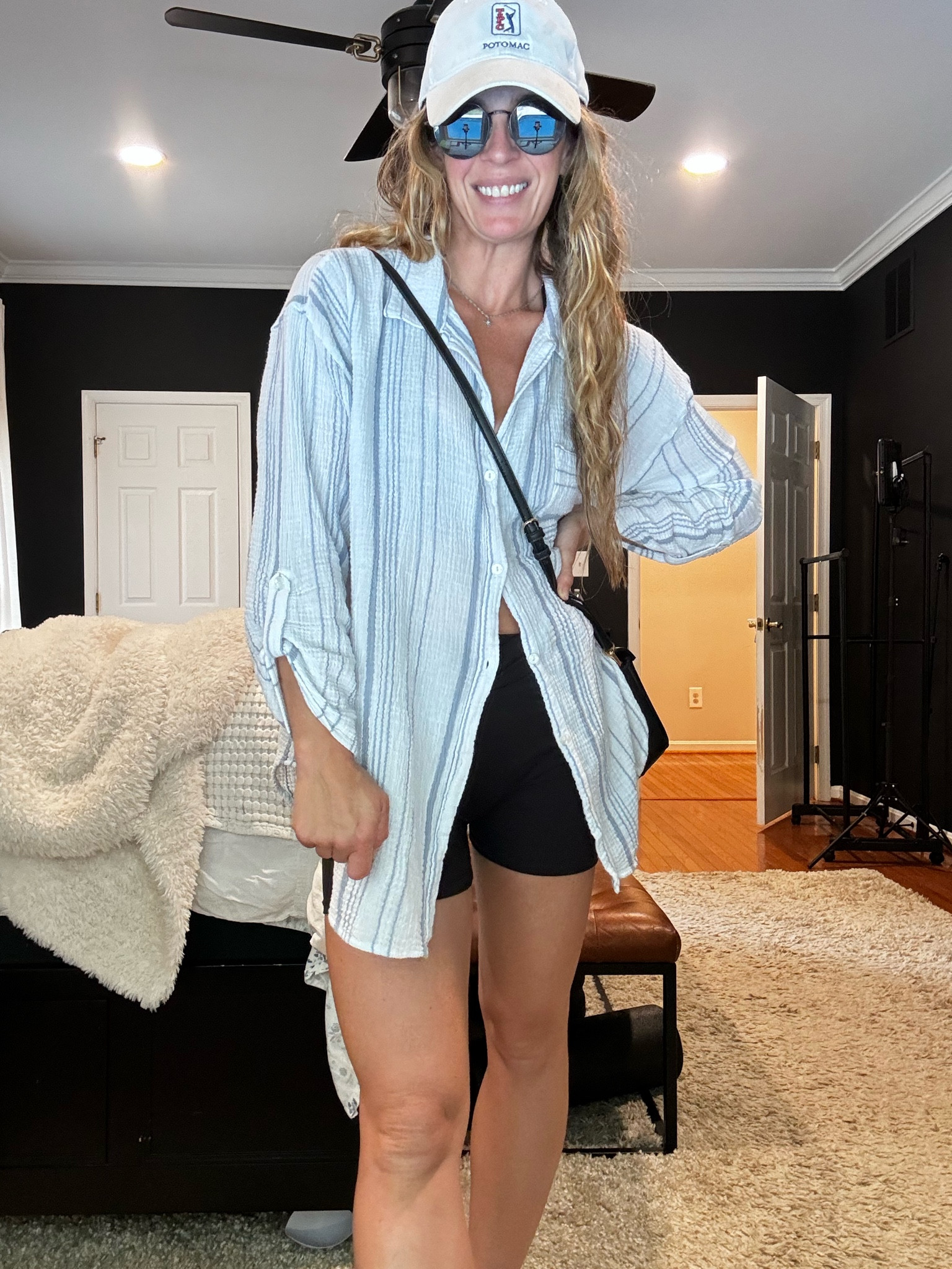Running to Lowe’s in this easy look! #heatwave #bikeshorts #coverup

#LTKSeasonal #LTKFindsUnder50 #LTKSummerSales