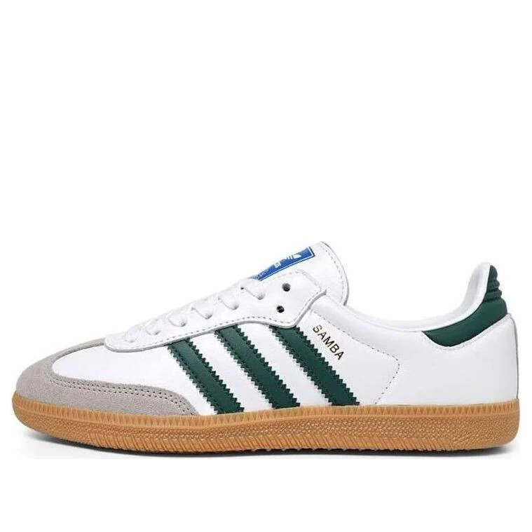 (WMNS) adidas Samba OG 'White Collegiate Green Gum' IE3437 | KICKS CREW