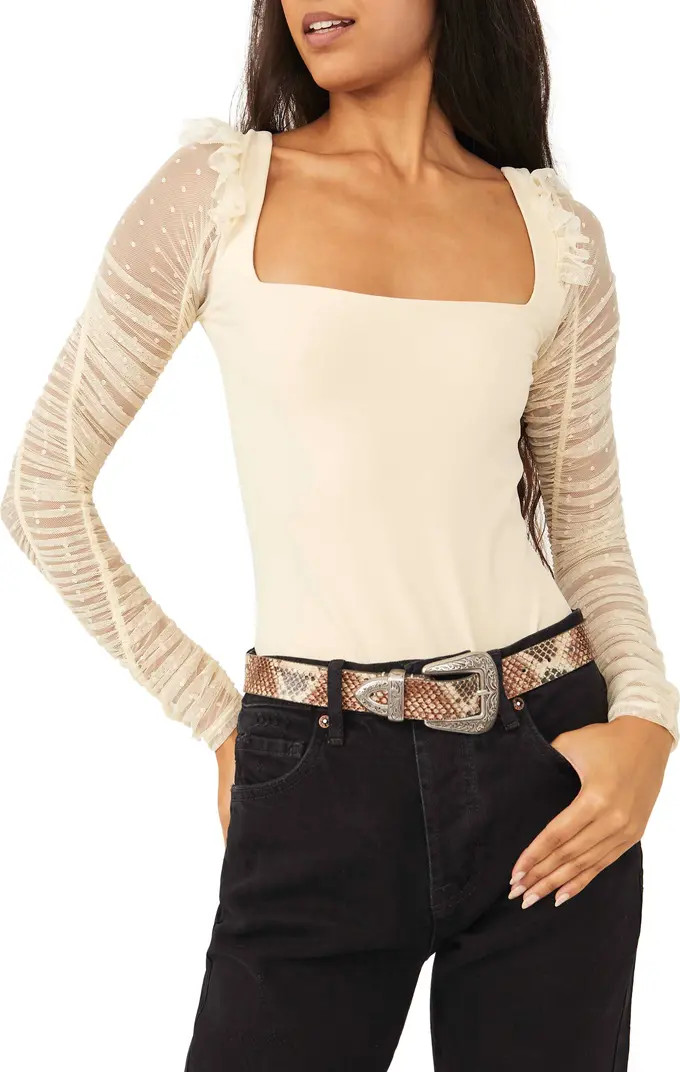 Must Be Love Long Sleeve Bodysuit | Nordstrom