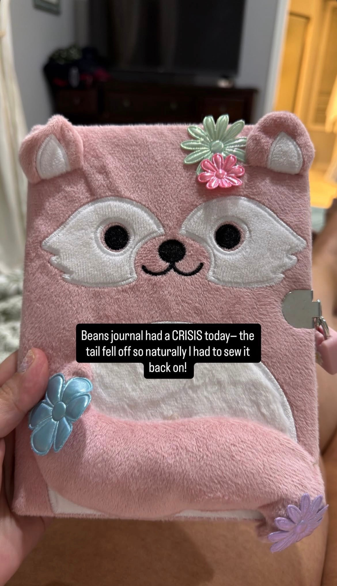 Beans jourdan had a CRISIS today- the tail fell off so naturally I had to sew it back on!

#LTKFamily #LTKFindsUnder50 #LTKKids