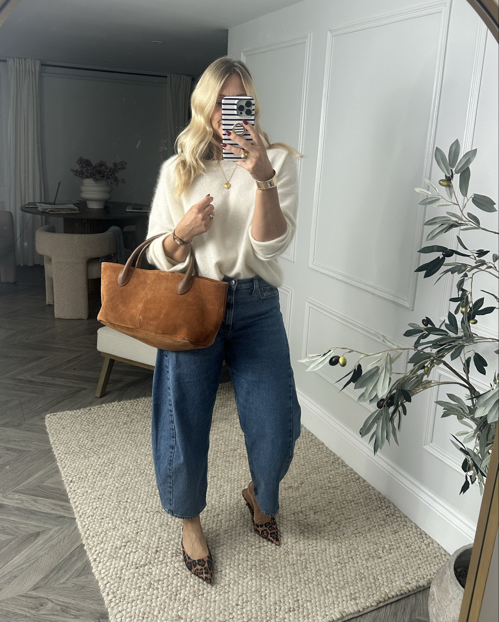 Day 8 of 30 days of holiday dressing and today we’re sticking with the basics and showing you how by paying extra attention to the basics and the accessories makes the difference between wearing ‘jeans and jumper’ versus looking ‘styled in jeans and jumper’. 

As a stylist we’d never just look at one part of an outfit. We always style from head to toe. 

How many times have you gone into a changing room to try on a top you liked but then paired it with whatever you were wearing shopping? Chances are the top won’t work and that’s not because you’ve picked the wrong top, it’s  because you haven’t styled the entire outfit. 

Join me tomorrow for day 9 of 30 days of festive, holiday outfits (we’re doing it early as the good bits sell out quickly!)

#LTKeurope #LTKstyletip #LTKuk