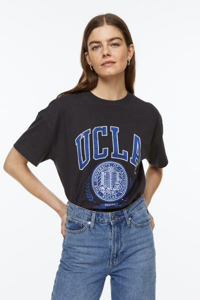 Oversized Printed T-shirt | H&M (US + CA)