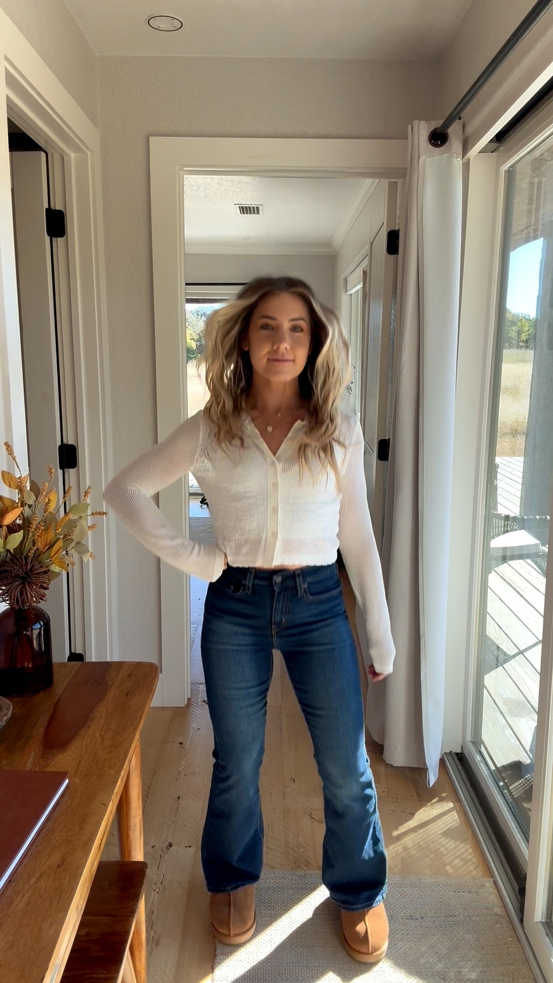 Birthday outfit 🥳

Top: XS (from Marshals - tagged 
Jeans: 00/24 
Shoes: 8 


White open knit long sleeve top, Levi’s jeans, 726s, fav denim, flatting pants, dearfoam shoes, ootd, outfit of the day, petite fashion, casual bday fit 

#LTKSaleAlert #LTKFindsUnder100 #LTKPetite