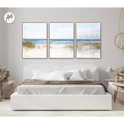 Ocean Wall Art, Beach House Decor, Coastal Prints or Canvases | Wayfair North America