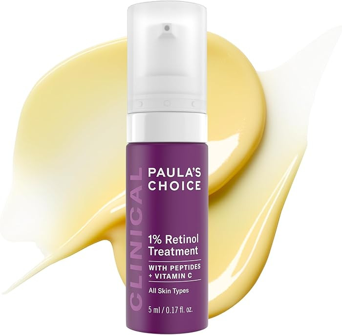 Paula's Choice CLINICAL 1% Retinol Face Treatment with Peptides, Vitamin C & Licorice Extract, An... | Amazon (US)