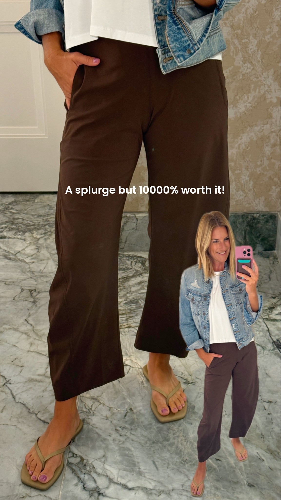If I could only purchase 1 pair of pants for the rest of my life… they would be these! I know that’s a big statement- but it’s true! @Ruti you are not messing around here! tts / small regular in coffee for 5’4

#LTKTravel #LTKWorkwear #LTKootd