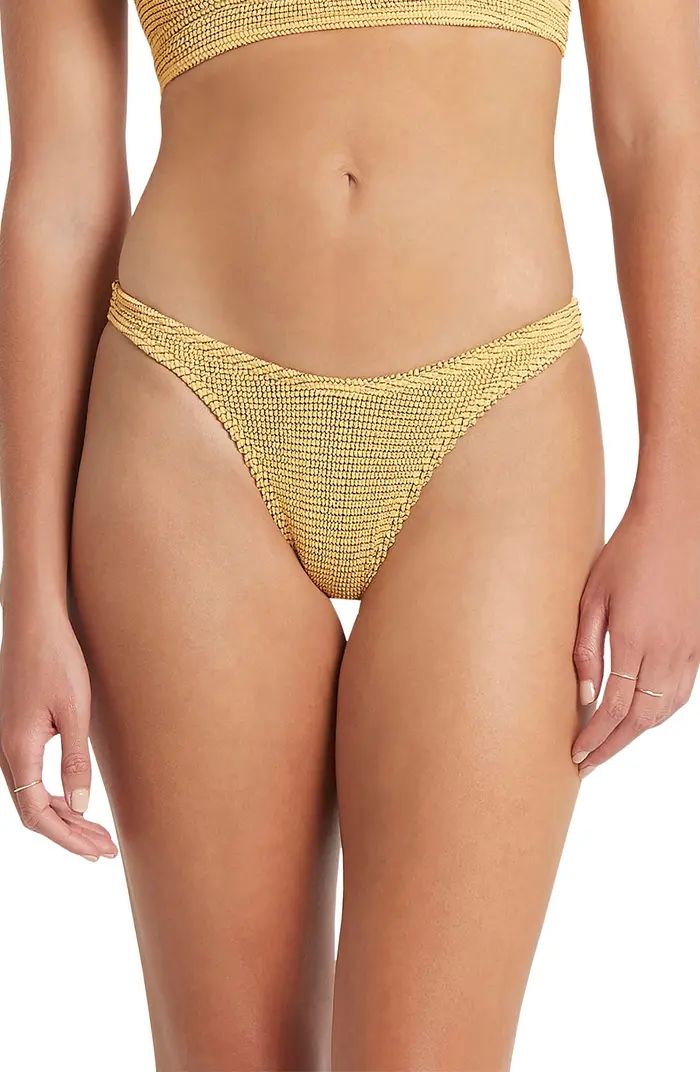 BOUND by Bond-Eye The Scene High-Cut Ribbed Bikini Bottoms | Nordstromrack | Nordstrom Rack