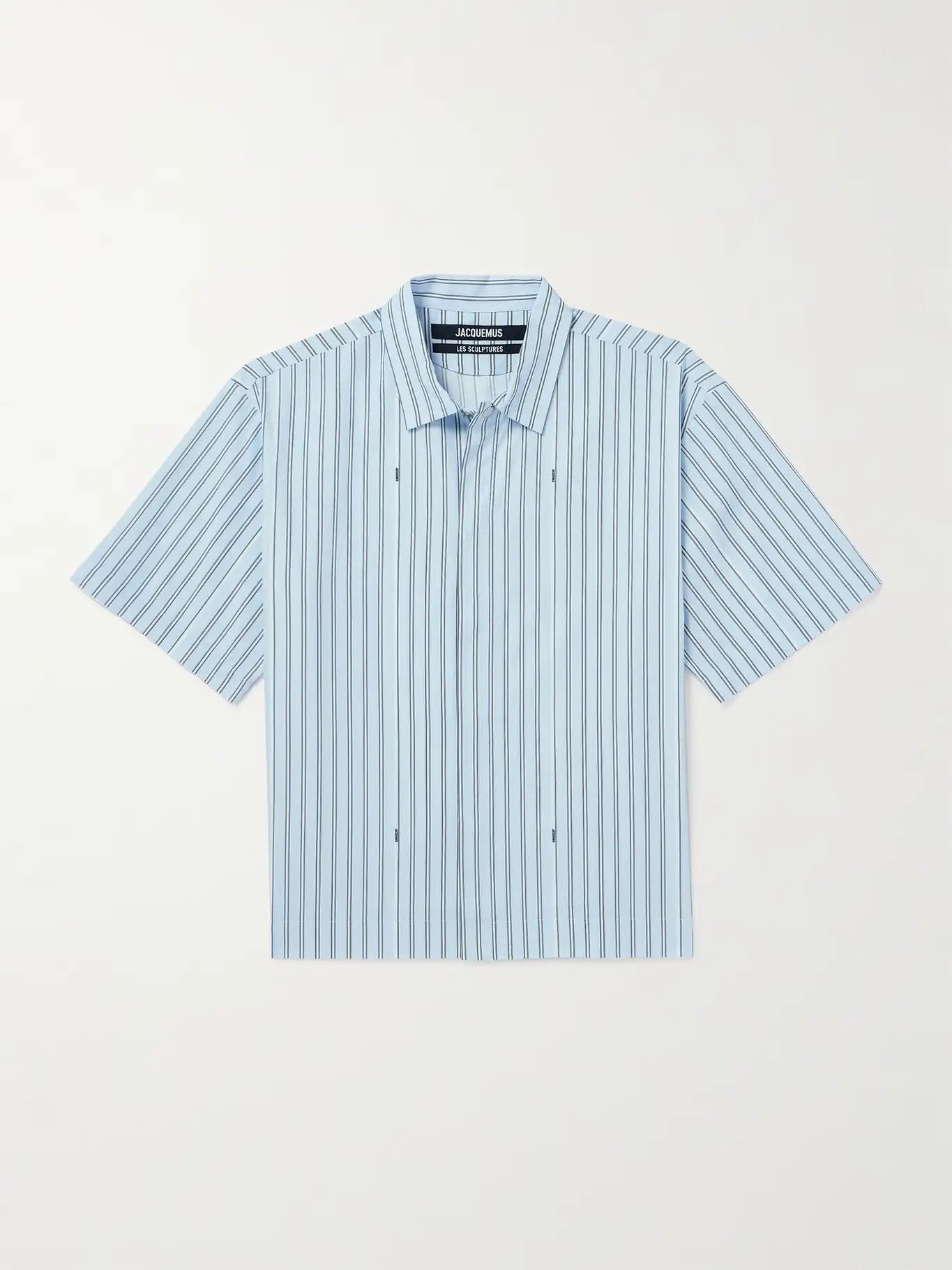 Logo-Print Striped Cotton-Poplin Shirt | Mr Porter (AU)