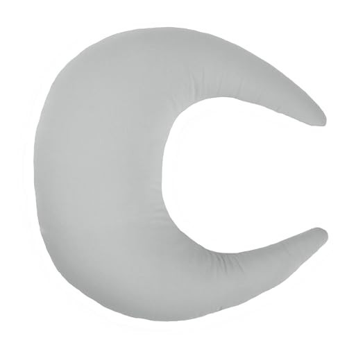 snuggle me Organic Nursing Pillow - Bottle & Breastfeeding Pillow with Organic Cotton Cover & Fiberfill, Machine Washable, Newborn Essentials Must Haves (Stone) | Amazon (US)