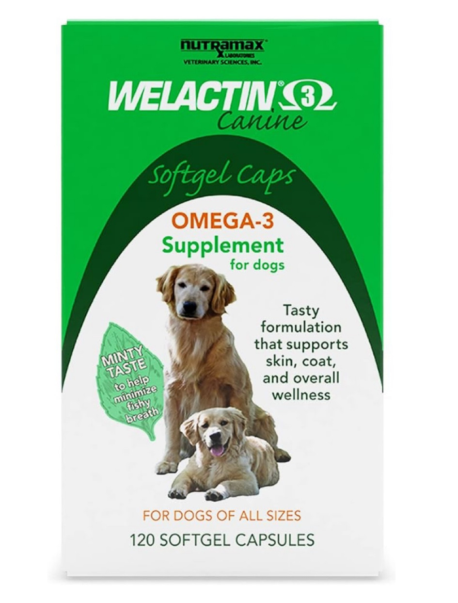 I give this along with Salmon Oil to a really shiny coat! 