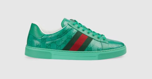 Men's Ace GG Crystal canvas sneaker | Gucci (US)