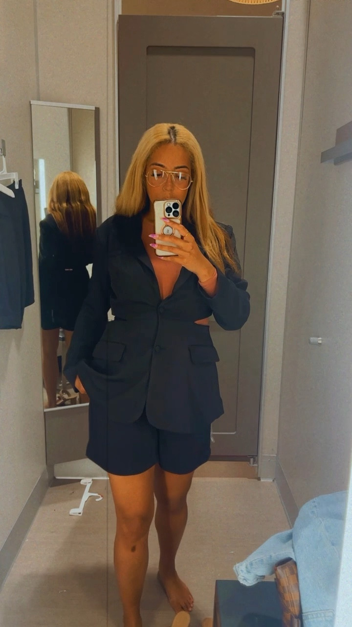 Target Future Collective Alani Noelle cut-out blazer and shorts 

#LTKstyletip #LTKSeasonal #LTKworkwear