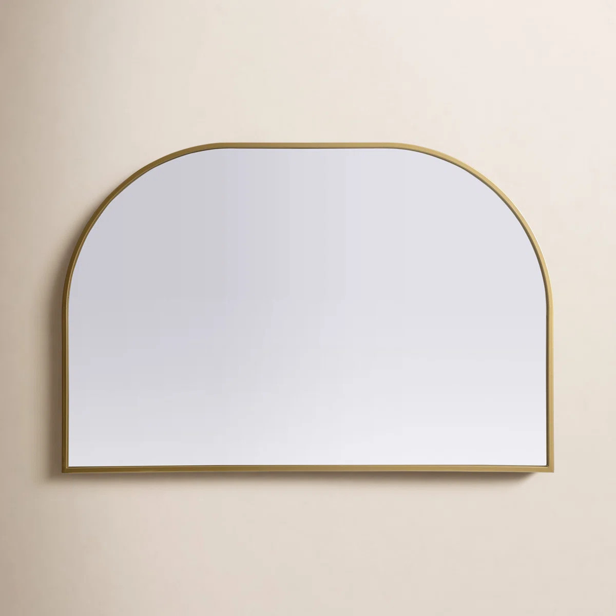 Sabine Metal Wide Arch Wall Mirror | Wayfair North America
