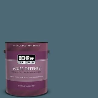 BEHR ULTRA 1 gal. #S470-6 Shipwreck Extra Durable Eggshell Enamel Interior Paint & Primer 275301 ... | The Home Depot