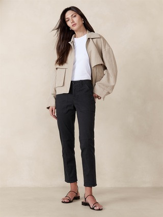 Mid-Rise Slim Cargo Pant | Banana Republic (US)
