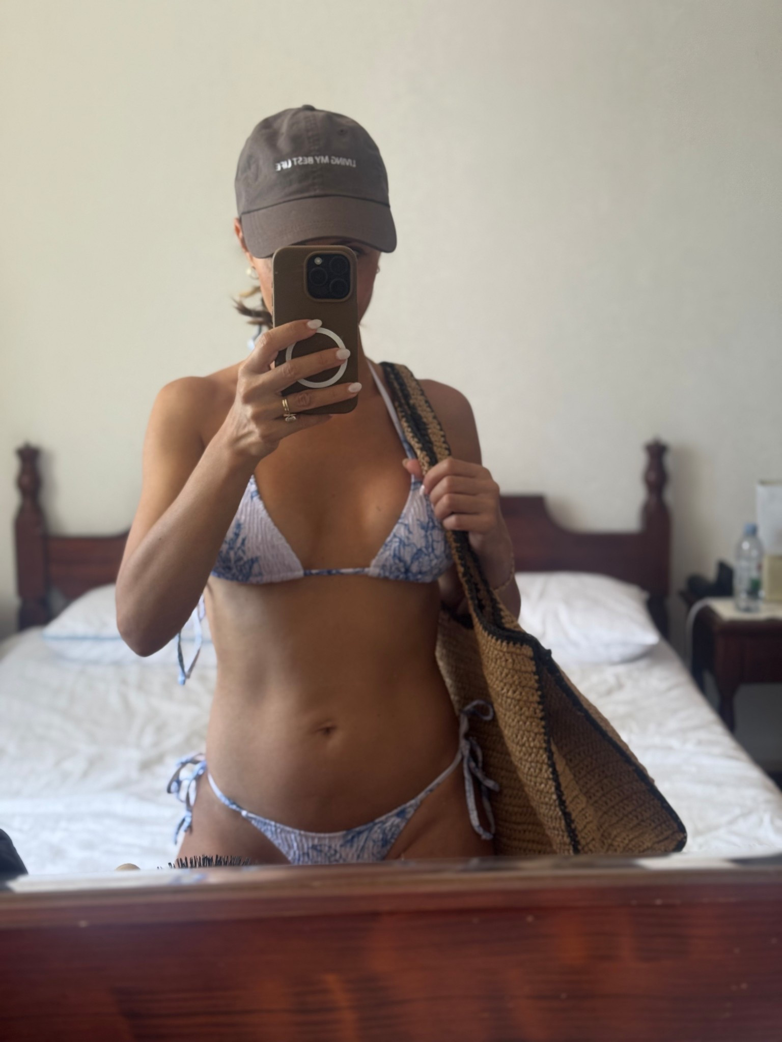 Amazon bikini set
Target hat + beach bag 

#LTKSeasonal #LTKSaleAlert #LTKOver40