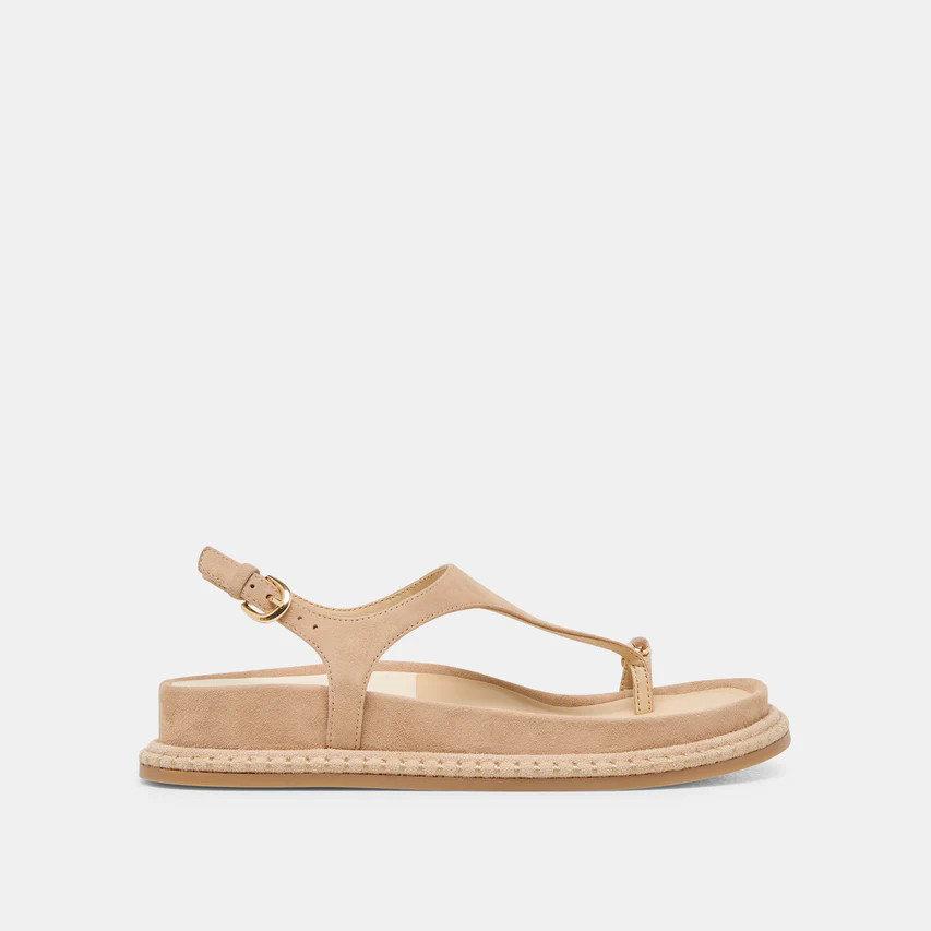 STEFAN GEMSTONE SANDALS BAMBOO SUEDE | DolceVita.com