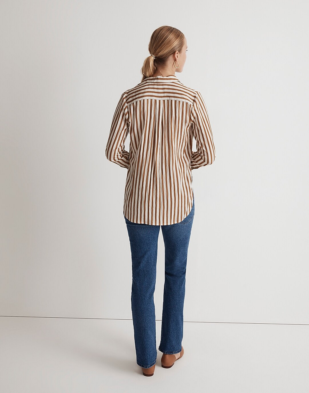 Crinkled Button-Up Shirt | Madewell