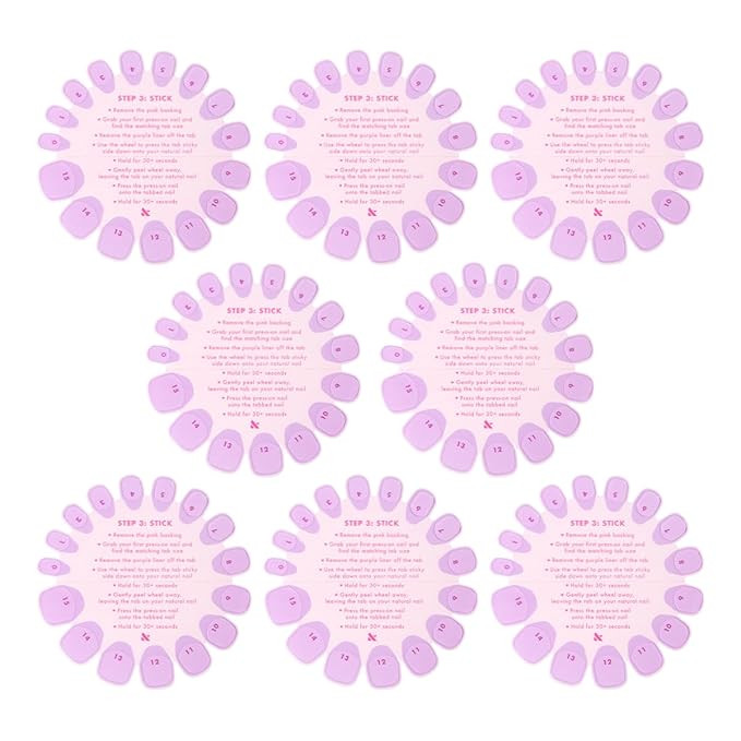 Super Stick Mani Adhesive Tabs Set | No Glue Needed | Use with Olive & June Press-On Nails | Non-... | Amazon (US)