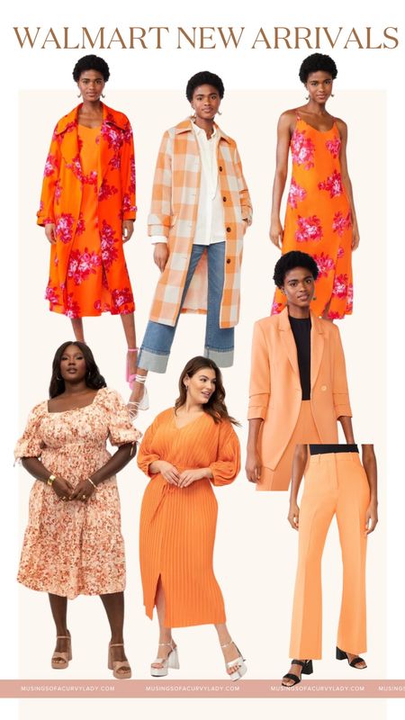 Walmart Plus Size New Arrivals 
#plussizefashion #plussize #plussizedresses#plussizespringdresses #springtimefashiom #clementine 

#LTKcurves #LTKsalealert #LTKunder100